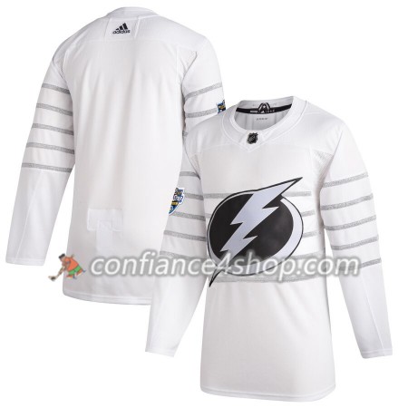 Adidas Maillot de Hockey Tampa Bay Lightning Blank Blanc 2020 NHL All-Star Authentic - Homme